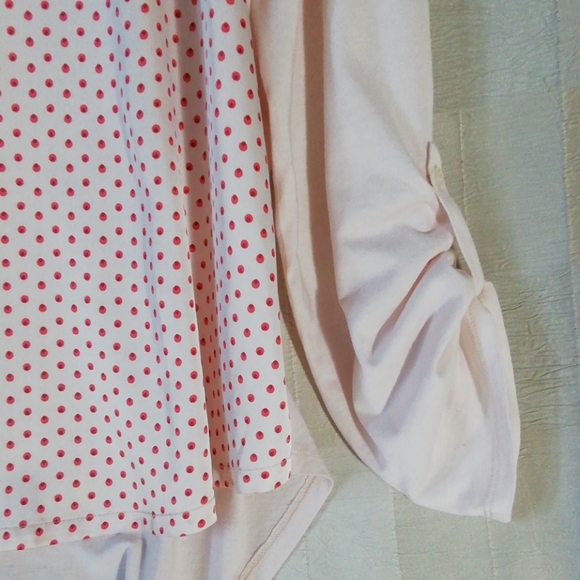 Ann Taylor polka dots blouse size XL - Picture 3 of 6